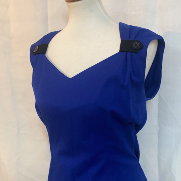 Carrie Hammer Dresses Custom Made Carrie Hammer Royal Blue Drese